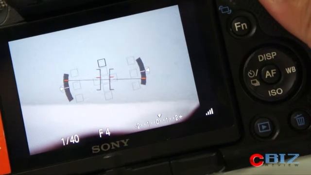 Status Display Of Sony SLT-A55V