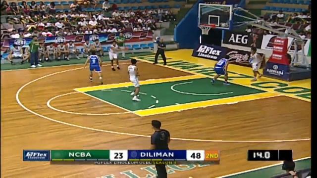 PG Flex Linoleum - Universities And Colleges Basketball League Season 4 NCBA Vs DILIMAN
