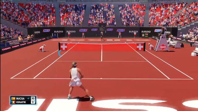 Cristina  Bucsa      Vs   Alexandra  Cadantu    | 🏆 ⚽ Lausanne OPEN    (10/07/2022) 🎮
