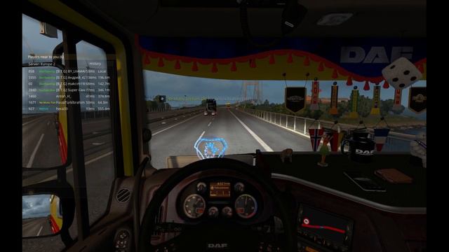 Euro Truck Simulator 2 (multiplayer) - Будни компании БелТрансГруз