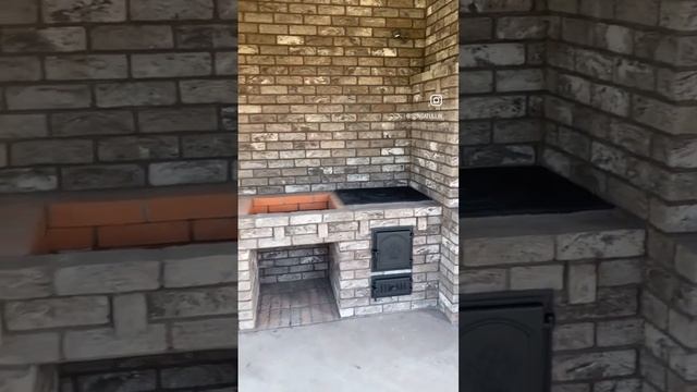 Барбекю из кирпича. Г. Казань 23.09.2023