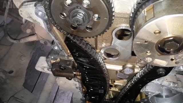 Замена и установка цепи ГРМ