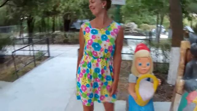 Парк миниатюр, мультперсонажи в г. Евпатория