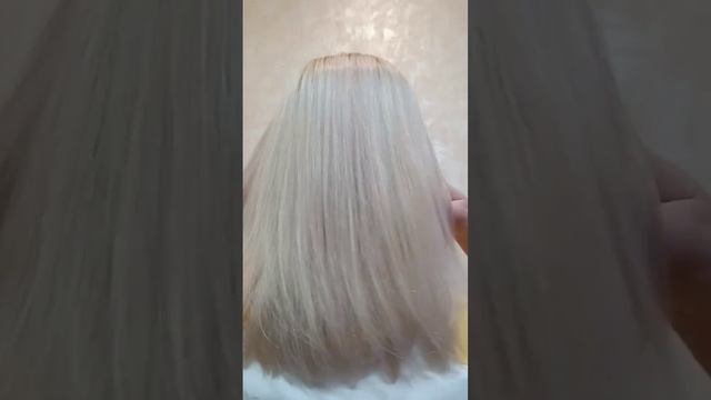 Вокальное мелирование с тонировкой от Constant Delight цвет 10/1 (очень светлый блондин Сандре)