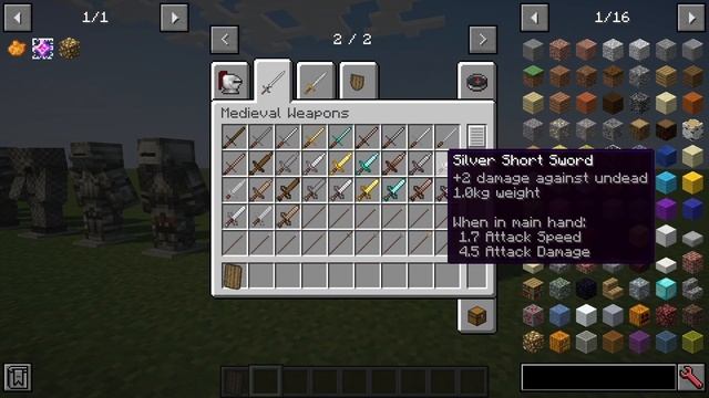Epic Knights: Shields, Armor And Weapons. Minecraft 1.12.2;1.16.5. +Download.Forge