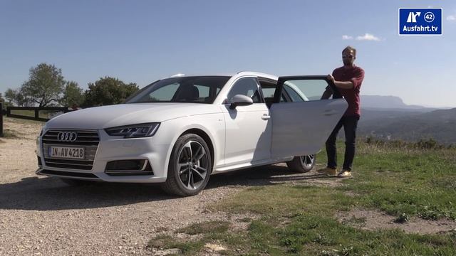 2015 Audi A4 Avant B9 - Full Test In-Depth Review and Test  English