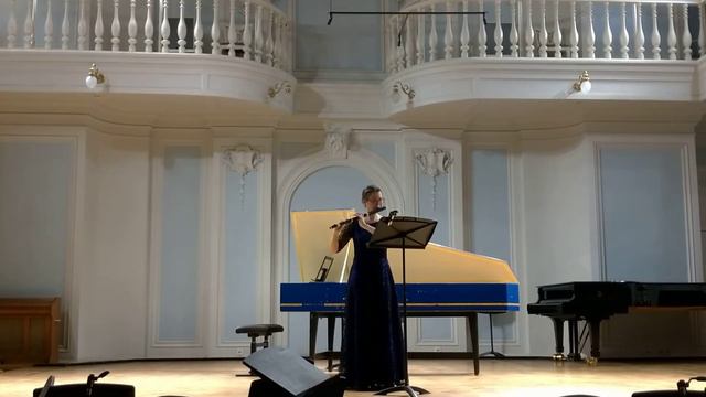 Г.Ф.Телеман. Фантазия N.7 ре мажор для флейты соло - исп. Олеся Матва