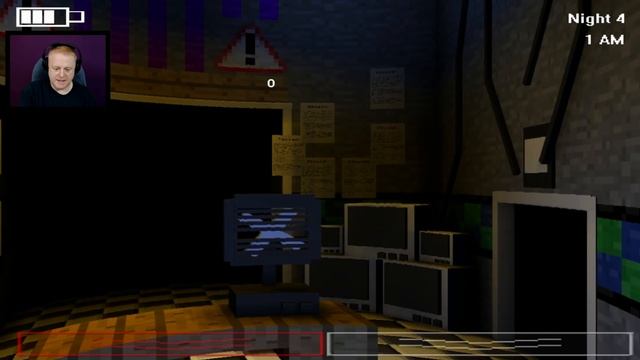 HOW DID I DIE??? - FIVE NIGHTS IN MINECRAFT REMASTERED - NIGHT 4 | FNIMR - 5 NIGHTS IN MINECRAFT