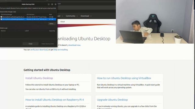 Как установить Убунту