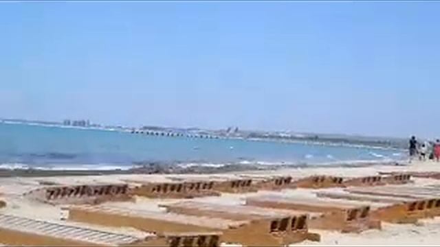 Летний отдых в городе Анапа Россия. Санаторий ДИЛУЧ. Песчаный пляж