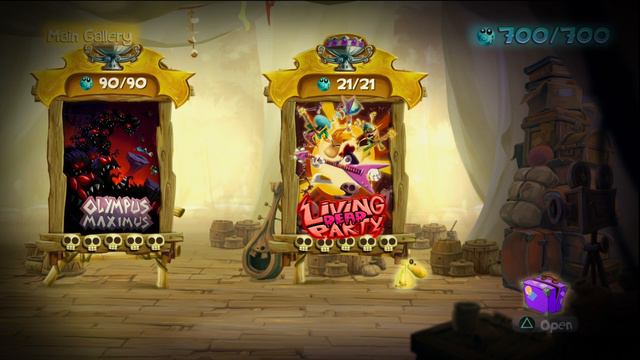 Вот как выглядит на сто процентов пройденный рейман