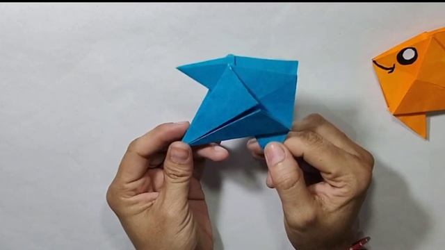 How To Make Easy Origami Paper Fish For Kids / Nursery Craft Ideas / Paper Craft Easy / KIDS Crafts