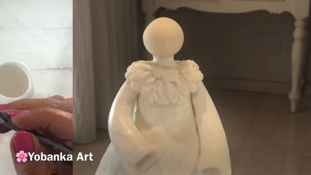 UN ÁNGEL ? Con CARTÓN Y CEMENTO / Manualidades Con RECICLAJE  *YOBANKA ART*