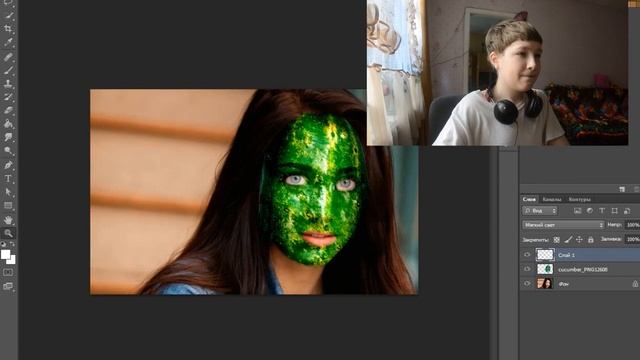 СУМАШЕДШИЙ ФОТОШОП №1