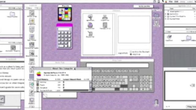 Classic Mac OS ( System Software 7.1 ) October 1992