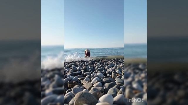 Бодрое январское купание в Черном море