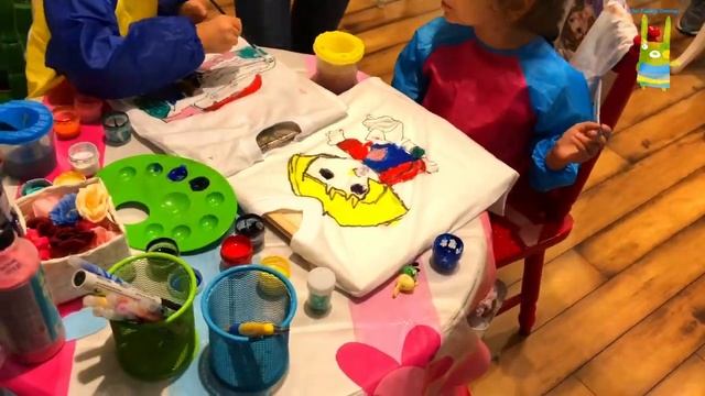 Мастер класс роспись футболок или Kids Painting On T-shirts