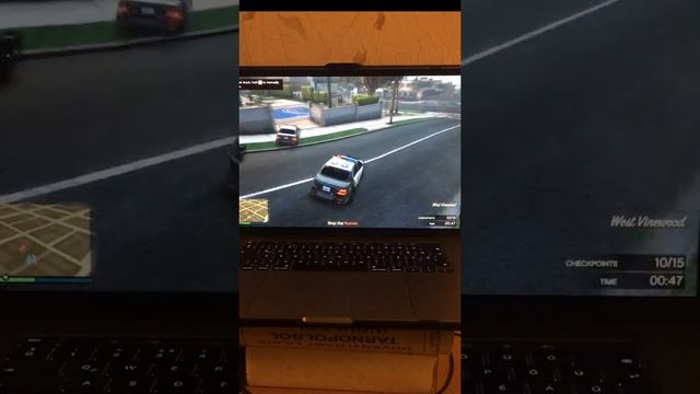 GTA V ONLINE Gameplay On MacBook Pro 16'