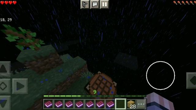 Майнкрафт но это 1 слоёный чанк!!!