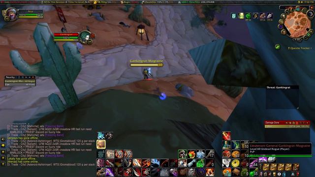 Killing A Known Ganker In His Hometown Wow Classic Eu