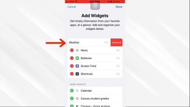 Edit Today View On Your IPhone Or IPad