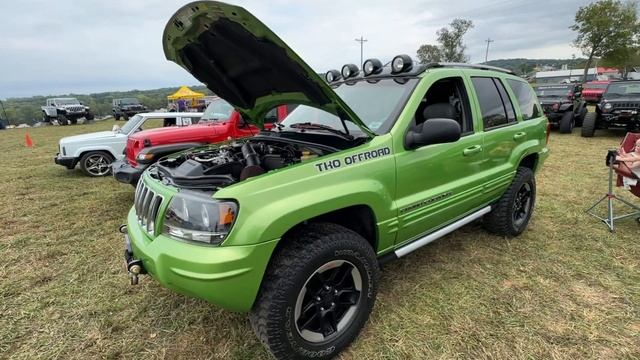 Walk Around Of TKO Offroad Jeep WJ 4.7HO Build! & He Won A Trophy At Holley Jeep Adventure!
