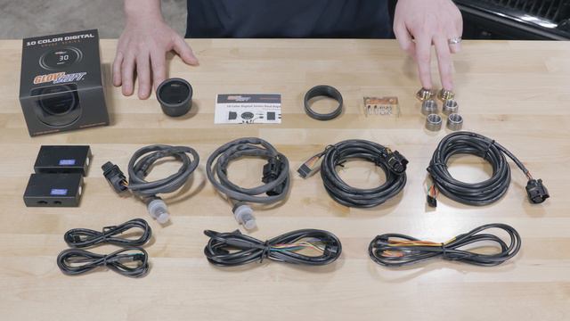 Unboxing | GlowShift 10 Color Digital Series Dual Wideband Gauge For Cars And Trucks