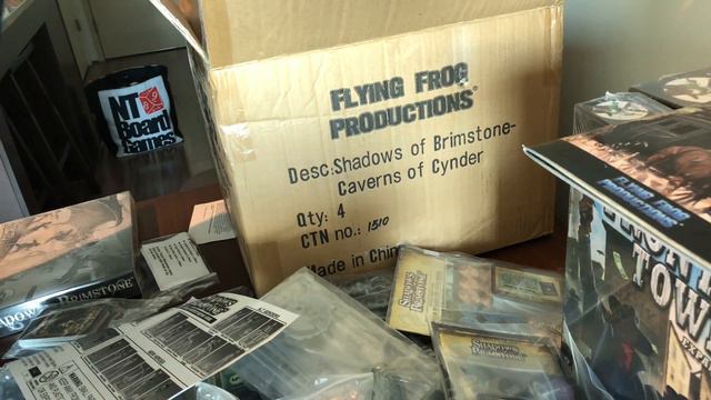 Whats Inside My Box: Shadows of Brimstone - Remnants of a Kickstarter