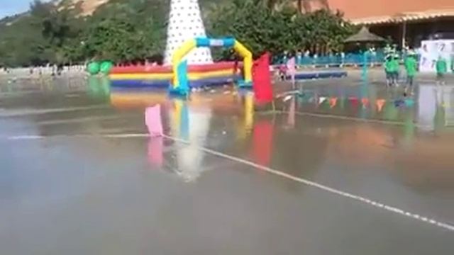 Team Building On The Hon Rom 1 Beach Resort & Restaurant