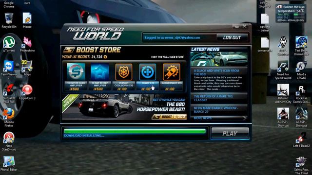 NFS WORLD ERROR