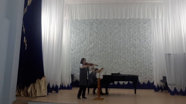 Г.Форе.Соната для скрипки и фортепиано A-dur,1 ч.