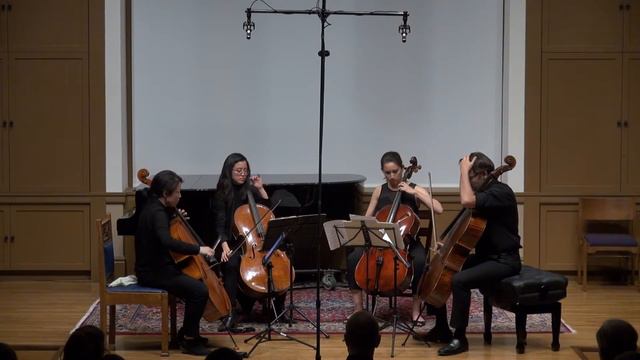 Grażyna Bacewicz: Quartet For Four Cellos, Movement I. Narrazione