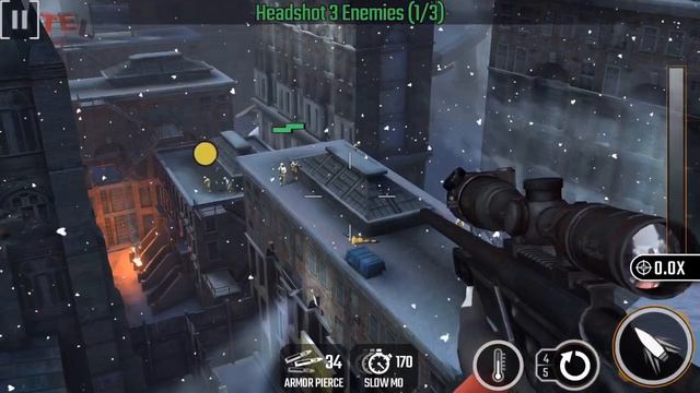 Cry Havoc, Sniper Strike Special Ops Mission #21- Nuclear Winter (rifle/zone 8)