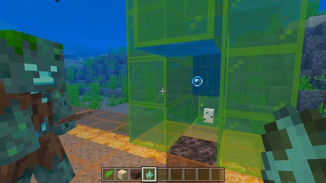 Простая ферма УТОПЛЕННИКОВ [Minecraft 1.18+]