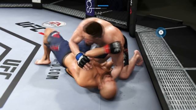 EA Sports UFC 3 КАРЬЕРА ЛЕГЕНДАРНЫЙ РЕЖИМ № 2 СТИЛЬ ММА