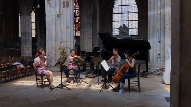 W.A.Mozart - Flute Quartet In D Major. K.285, 2nd Mov.