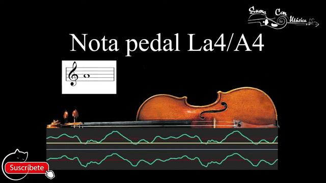 Nota Pedal La4/A4- Recursos Para Estudiar Afinación Violín (Resources To Study Tuning)