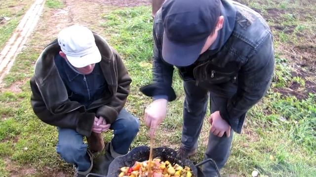 Картошка по-Вятски с Колей Чемпионом по-Бурмакински.