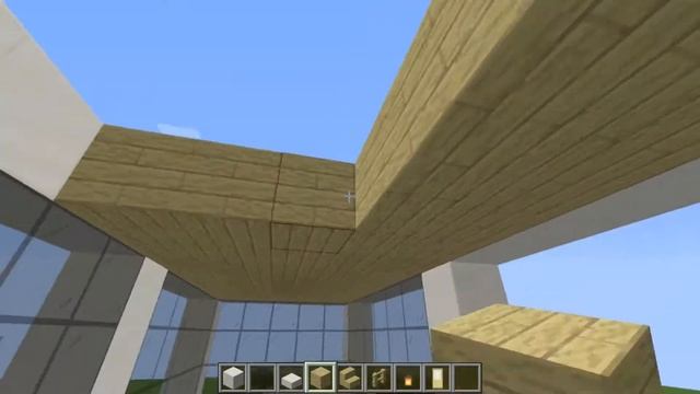 Построил дом из кварца в Minecraft (1.15.2) ДОМ#1