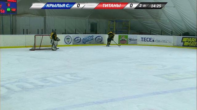 ХК Титаны  Vs  ХК Крылья столицы КАХЛ див. ВЫСШИЙ