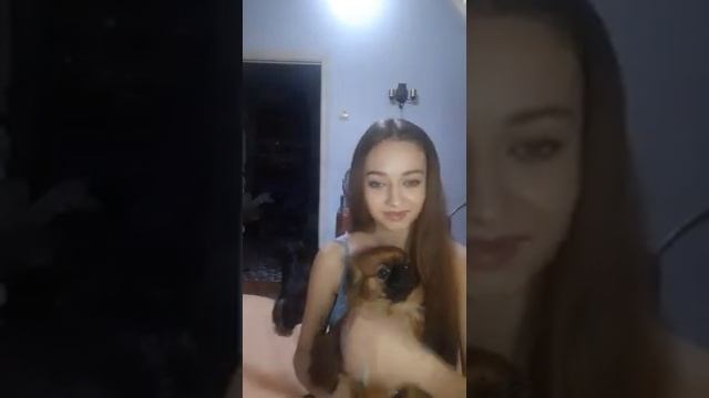 ?WOW!?SHOCK!?Elizabeth Nizza With Her Singing Dog Malvina❤️