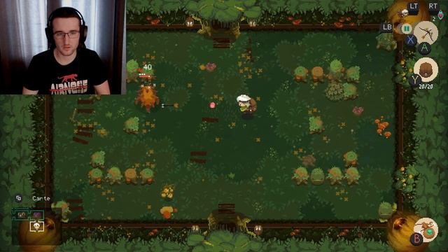 Let's Play Moonlighter #8 : Confrontation Avec Le Boss Du Donjon De La Forêt !