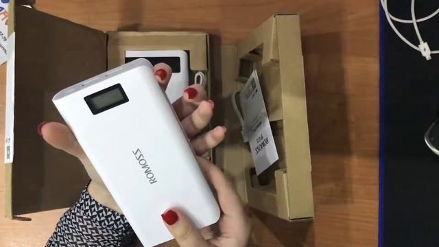 Внешний портативный аккумулятор Power Bank Romoss Sense 6P 20000 Mah в mao77.ru