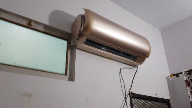 Haier DC Inverter HSU-18HD/USDC Dawn Series Gold Color 2020 Model On Off Review.