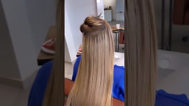 Наращивание волос Симферополь❤️ #волосы #наращивание #наращиваниеволос #симферополь #микрокапсулы