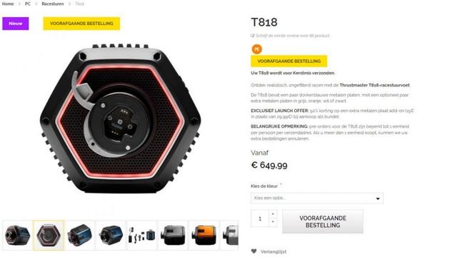 News: Thrustmaster DD T818 - The Reveal