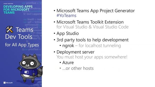 Understanding Teams Apps...