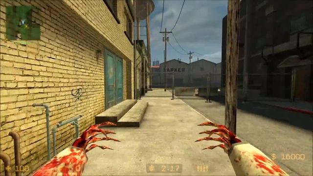 Counter-Strike: Source Knife Skins - Vorpal Blade, Echo's Zombie Claws & Skeleton Arm Knife