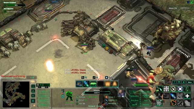 StarCraft 2 Custom Game: UAC Campaign Mode. When Cut Scene Kills You Instead Of Zombieess