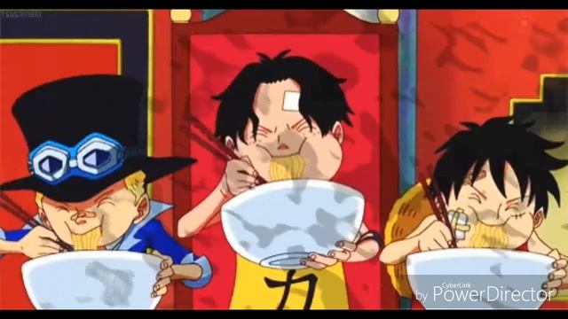 Клип Ван Пис | Эйс, Сабо, Луффи.